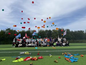 大型主题类团建—飞盘嘉年华圆满交付迈瑞斯活动策划-烟台-威海-青岛-济南15年专业团建活动策划服务商迈瑞斯活动策划